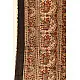 buy Bagru Natural color Hand Block Printed Bedsheet - 90" x 108"