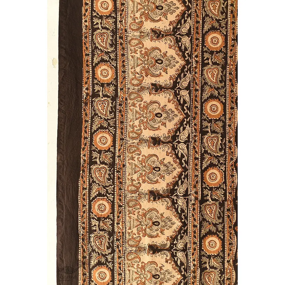 buy Thick Cotton Bedsheet with Bagru Block Print