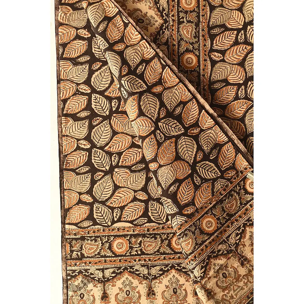buy Thick Cotton Bedsheet with Bagru Block Print