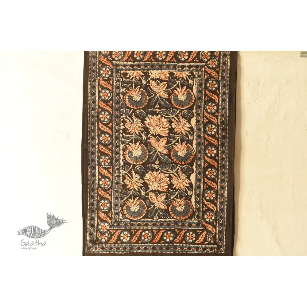 Bagru Hand Block Printed With Natural Color Bedsheet  online