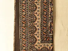 Pure Cotton Bedsheet | Bagru Hand Block Printed With Natural Color - 108" x 108"