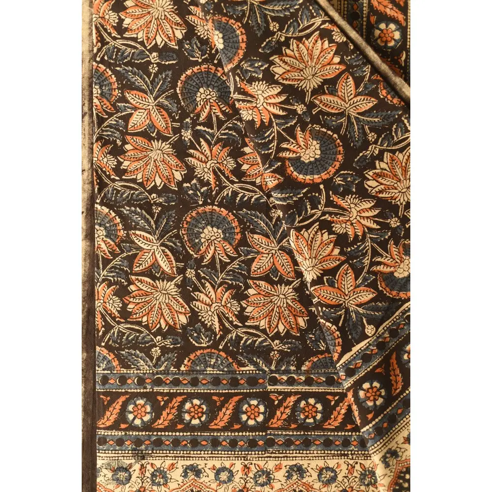 Bagru Hand Block Printed With Natural Color Bedsheet  online