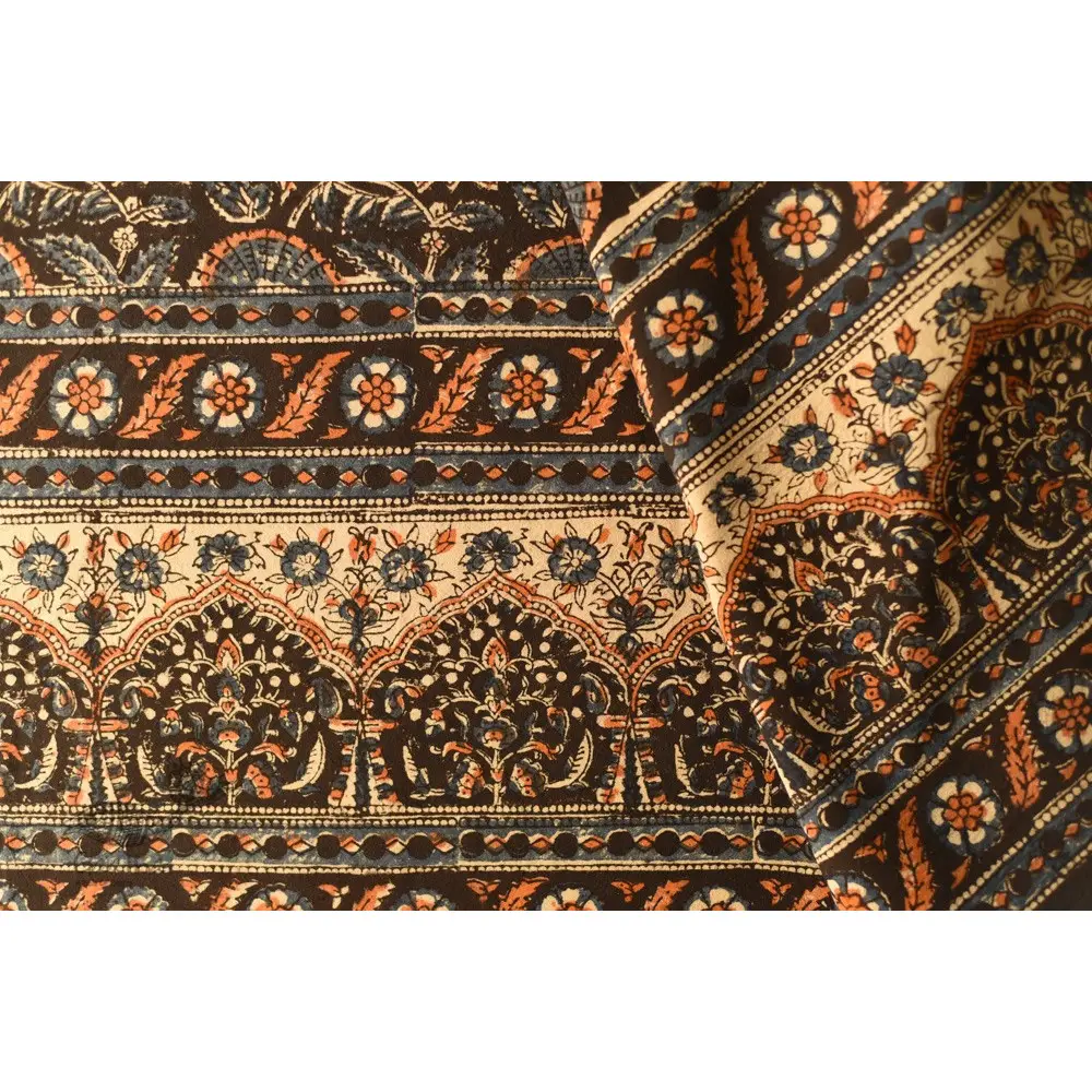 Bagru Hand Block Printed With Natural Color Bedsheet  online