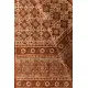 buy Bagru Block Printed Bedhseet With Natural Color