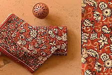 Bagru King Size Bedsheet With Pillow Covers | Natural Color - 108" x 108"