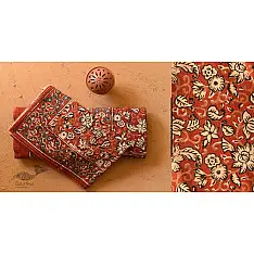 Bagru King Size Bedsheet With Pillow Covers | Natural Color - 108" x 108"