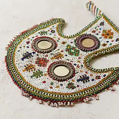 Prachin . प्राचीन || Bead Work of Saurashtra ~ Antique Fan/ Vinjano