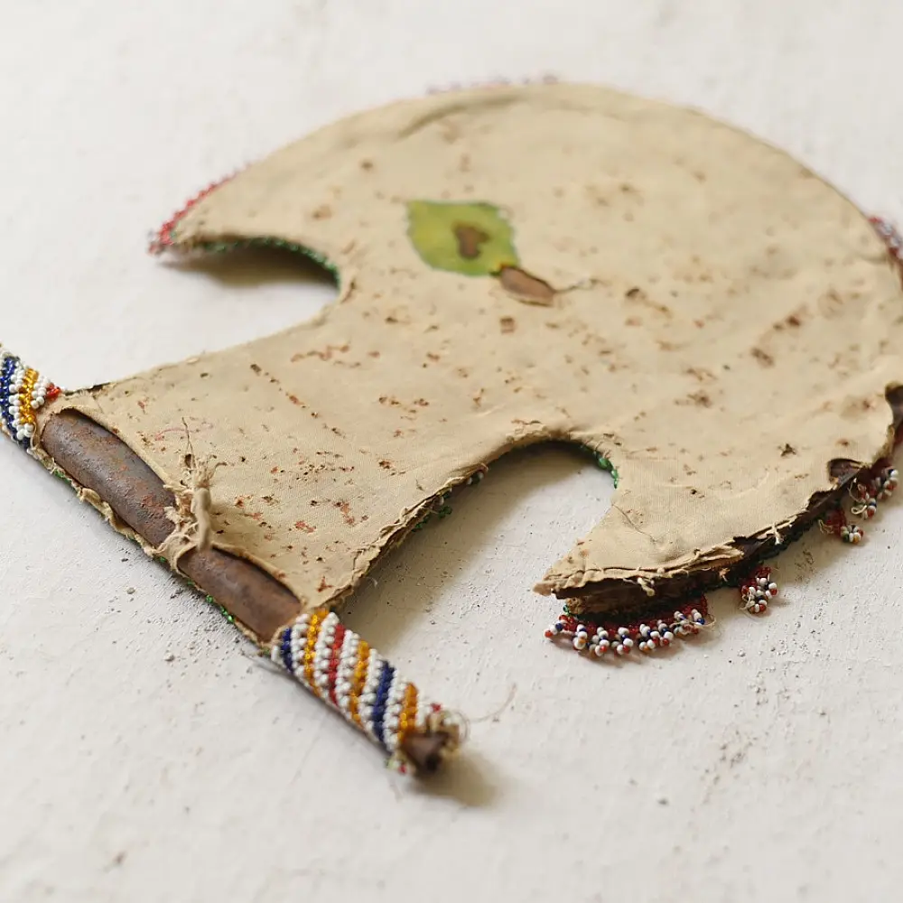 Bead Work of Saurashtra ~ Antique Fan/ Vinjano