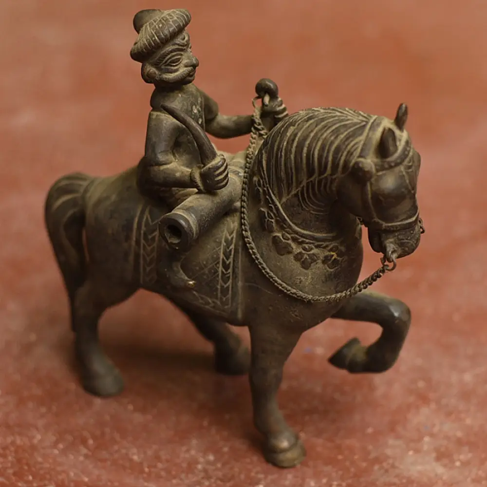 Shop Antique from Khajuraho Brass Sipahi / Soldier