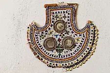 Prachin . प्राचीन || Bead Work of Saurashtra ~ Old Fan/ Antique Vinjano