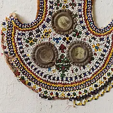 Prachin . प्राचीन || Bead Work of Saurashtra ~ Old Fan/ Antique Vinjano