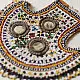 Bead Work of Saurashtra ~ Old Fan/ Antique Vinjano