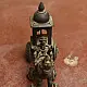 Shop Antique from Khajuraho Brass Tome Chariot