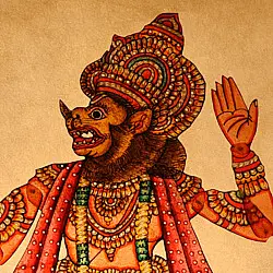Leather Puppets | Vishnu Dashavatar - Narasimha (The Lion-Man)