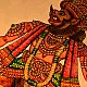Handmade leather Puppet Vishnu Dashavatar - Narasimha (The Lion-Man)