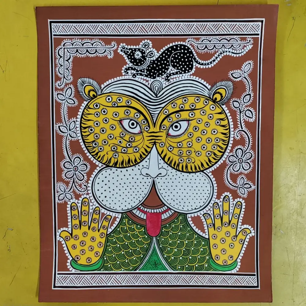 shop Mandana Art - Painting ~ Lion Face