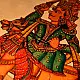 Handmade leather Puppet Vishnu Dashavatar - Kalki 