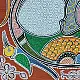 shop Mandana Art - Painting ~  Artistic Cow ( 11 x 14 inch)