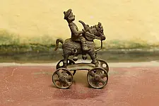Antiquities from Khajuraho | Warrior on Horse