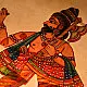 Handmade leather Puppet Vishnu Dashavatar - Parashurama (The Warrior Sage)