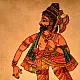 Handmade leather Puppet Vishnu Dashavatar - Parashurama (The Warrior Sage)