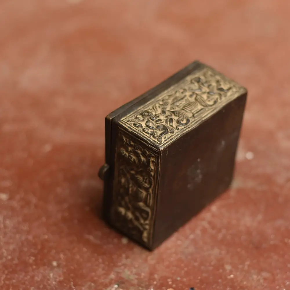 Shop Antique from Khajuraho Brass Jewelry Box