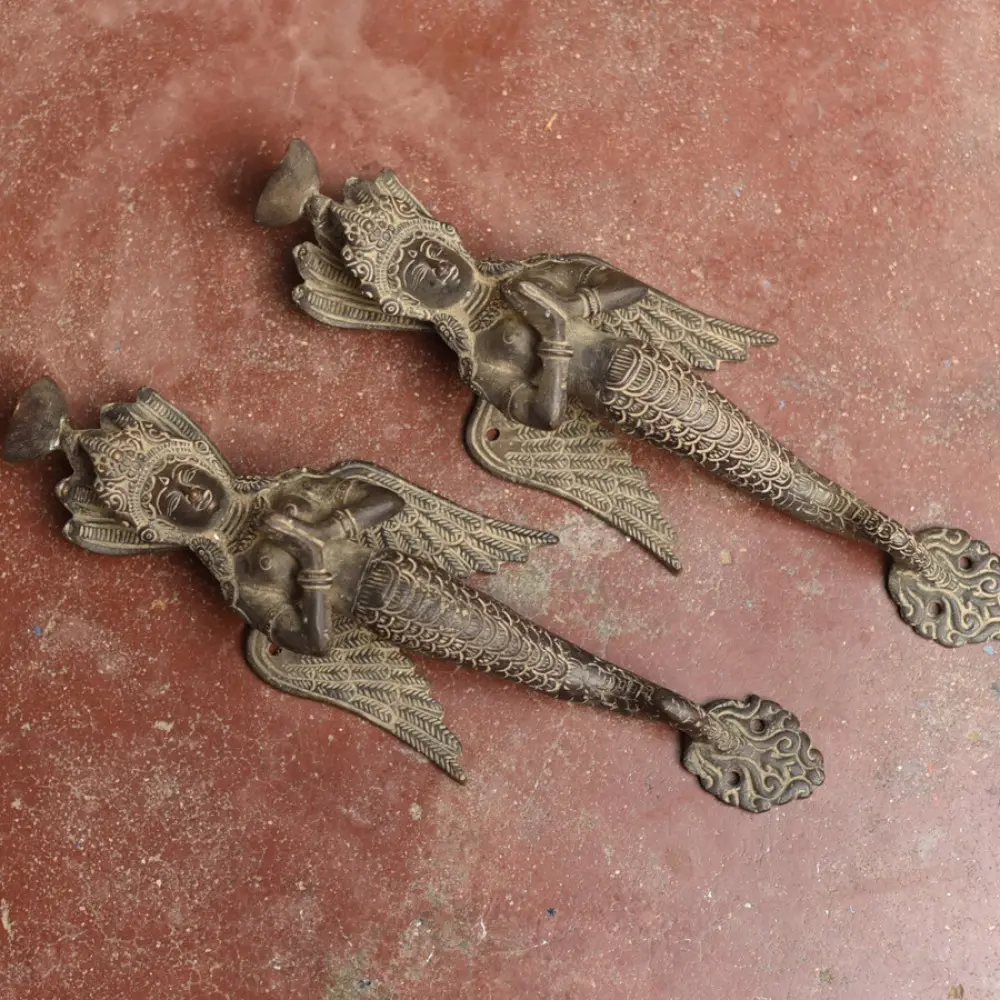 Shop Antique from Khajuraho Brass Door Handles