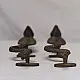 Shop Antique from Khajuraho Brass Door Handles - Snake