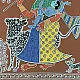 shop Mandana Art - Painting ~ Bal Krishna With Nandi (