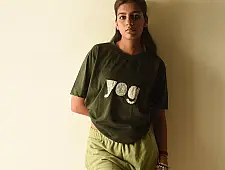 Handmade Applique Tshirt | Yog
