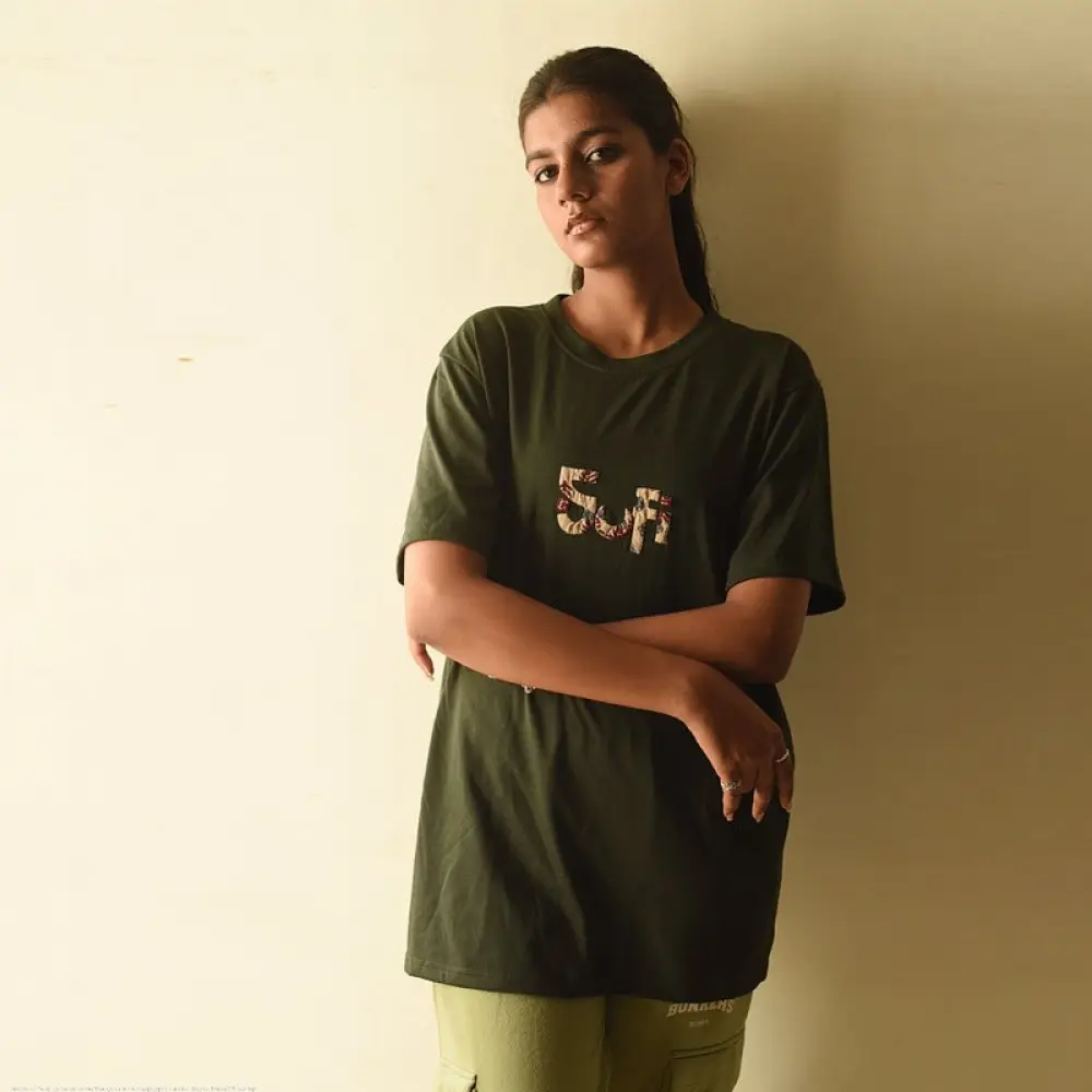 buy Handcrafted Applique and Embroidered Tshirt - 