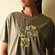 buy Handcrafted Embroidered and applique unisex Tshirt - 