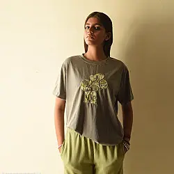 Handmade Applique Tshirt | Zen