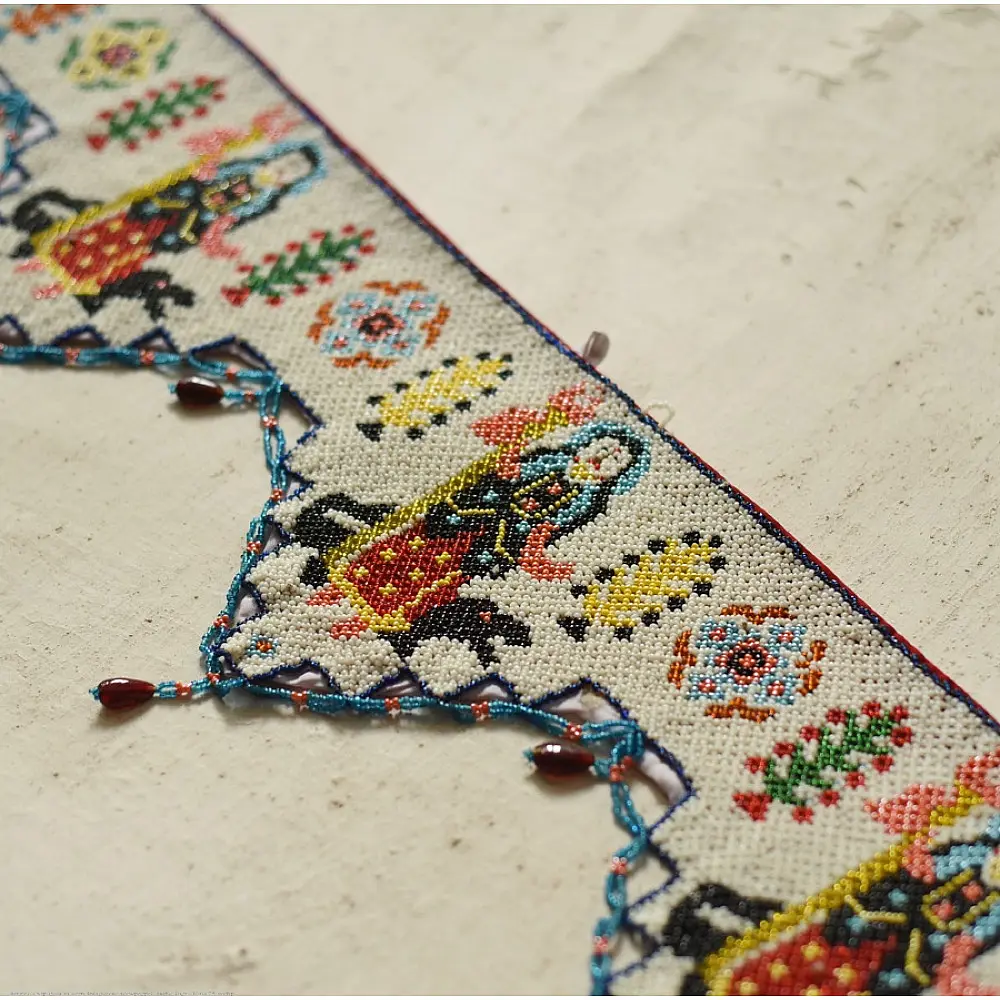 Gujarati Vintage Bead Toran Devi 