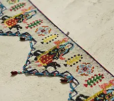  प्राचीन | Gujarati Vintage Bead Toran Devi  (8 x 40 inch)