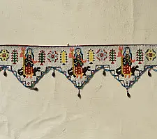  प्राचीन | Gujarati Vintage Bead Toran Devi  (8 x 40 inch)