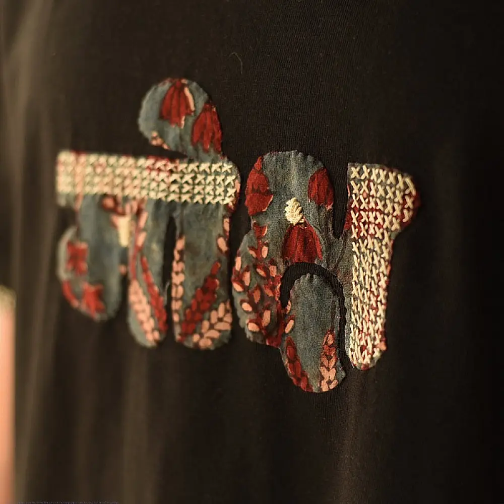 buy Handmade unisex Applique Tshirt - 