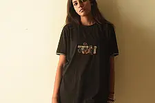 Handmade Applique Tshirt | Moksh ( Two Color Options )