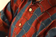 Itr . इत्र ✩ Ajrakh Pure Cotton Shirt - 01
