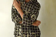 Itr . इत्र ✩ Ajrakh Printed Pure Cotton Shirt - 04