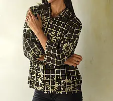 Itr . इत्र ✩ Ajrakh Printed Pure Cotton Shirt - 04