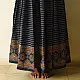 shop Ajrakh Prints Long Skirt / Ghagra With Natural Dyed