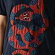 buy Handcrafted Embroidered Tshirt  snake design
