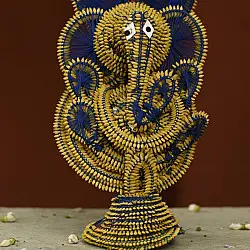 Dhaana Murti . Paddy Craft | Ganeshji  (Blue)