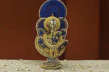 Dhaana Murti . Paddy Craft | Ganeshji  (Blue)