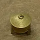 handmade brass mukhwas box shop pure Brass ~ 4 x 4 x 4.2 Mukhwas Box