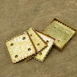 Ahar ✽ Brass ~  Coaster { Six Pieces }