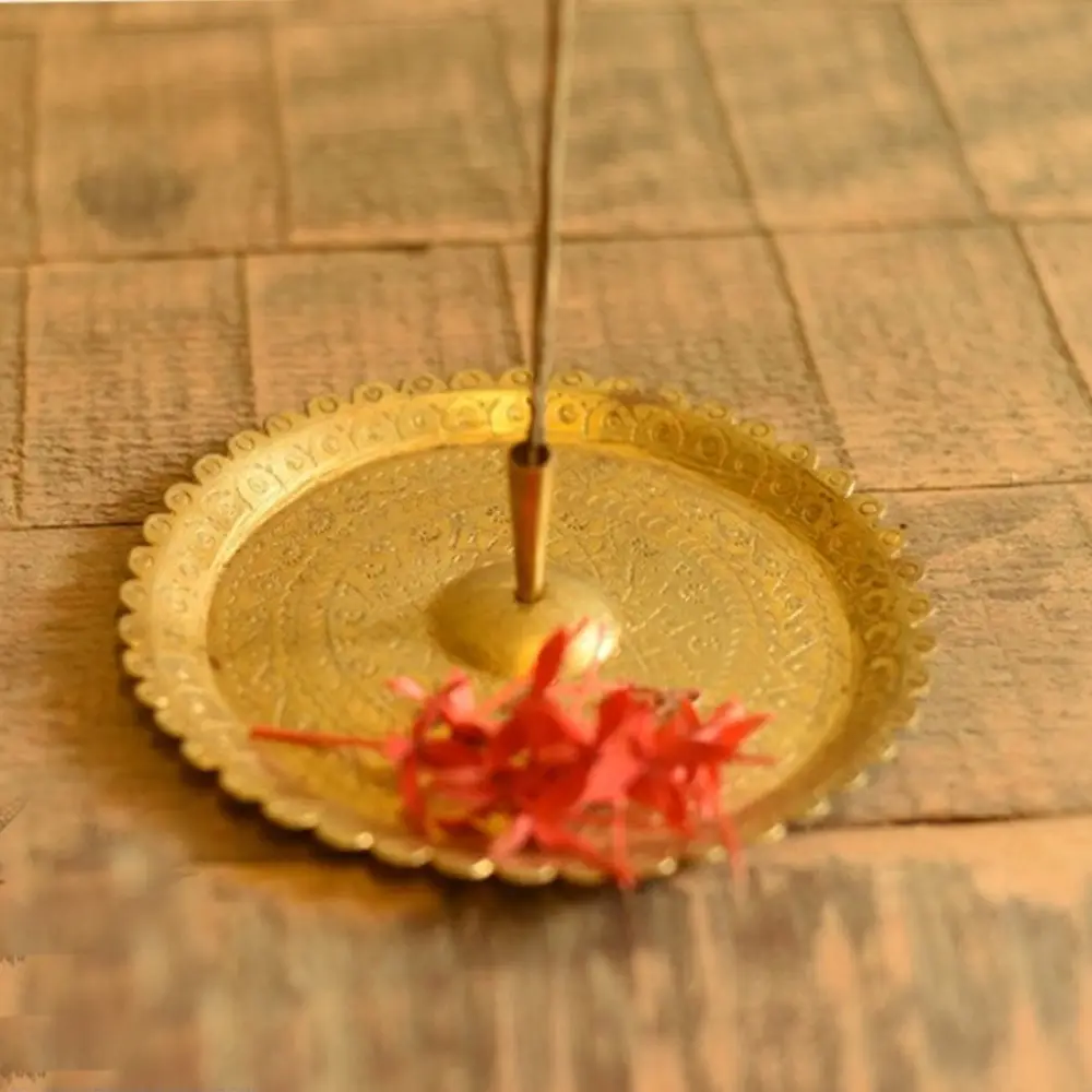 handmade Brass Agarbati stand / Incense Stand