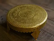 Ahar ✽ Brass ~ Pol Pat Roti Roller