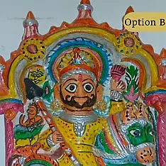 Molela | Mitti Ki Murti - Handmade Terracotta Plaques - Shivaji